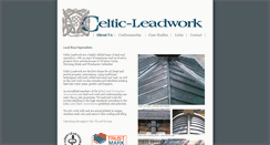 Desktop Screenshot of celtic-leadwork.com